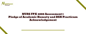 NURS FPX 4000 Assessment 1 Pledge of Academic Honesty and BSN Practicum Acknowledgement